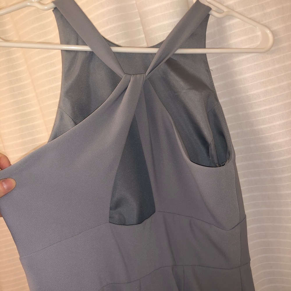 Grey long dress